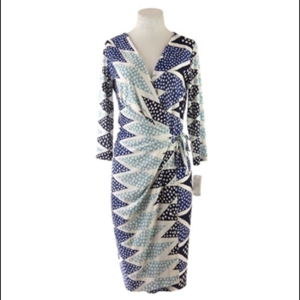 DVF Authentic Iconic Wrap Dress NWT