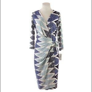 DVF Authentic Iconic Wrap Dress NWT
