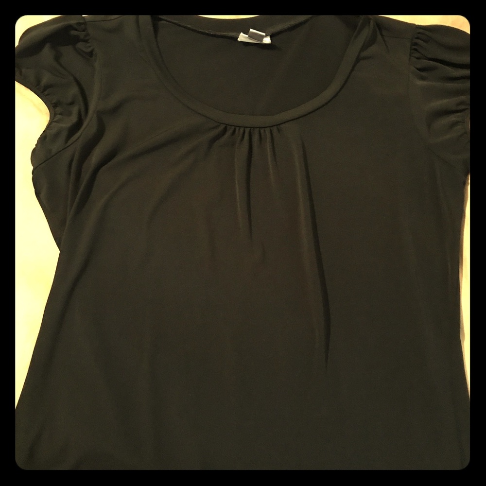 Black dress shirt