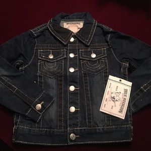 Boy jean true religion jacket