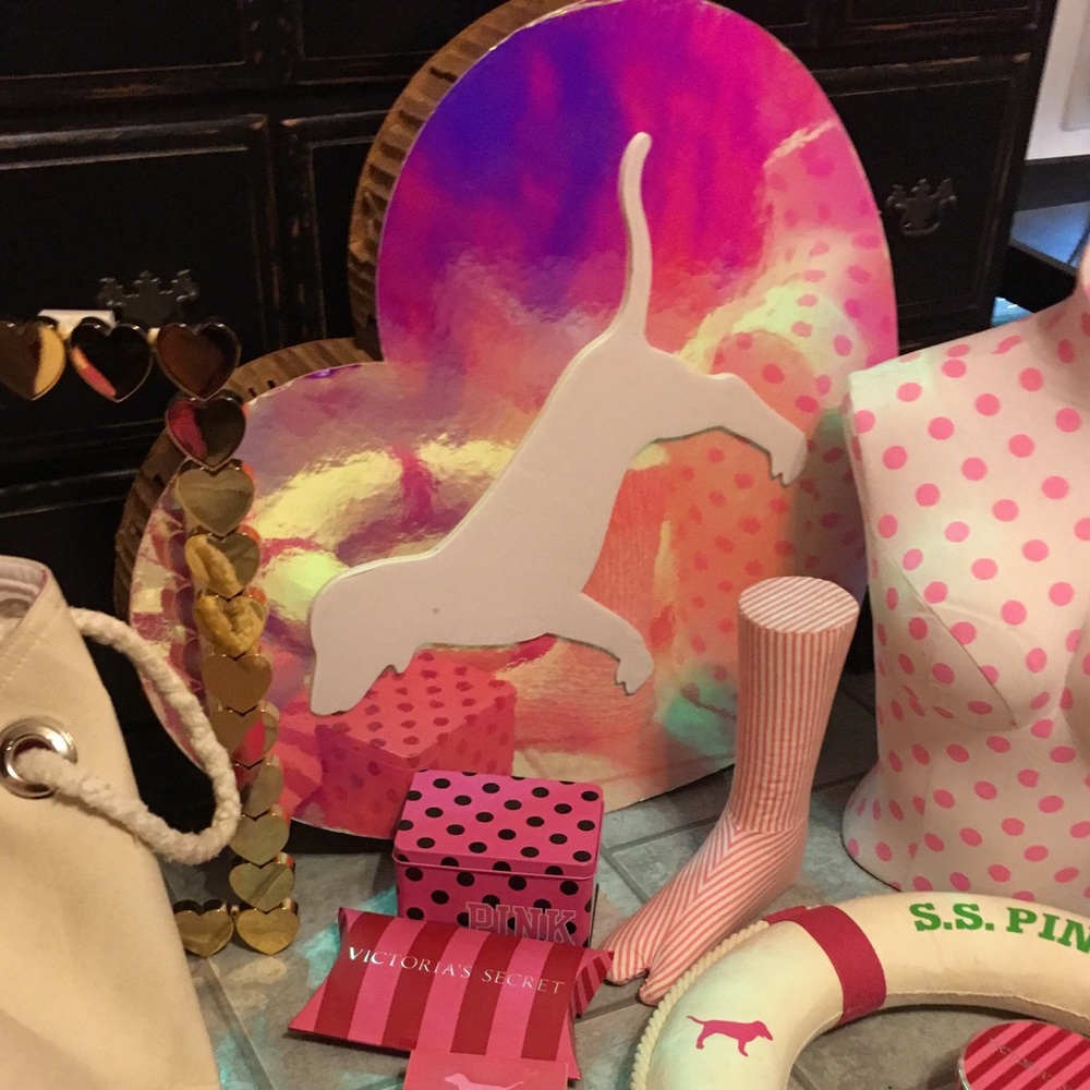 Giant Victoria Secret Display Heart