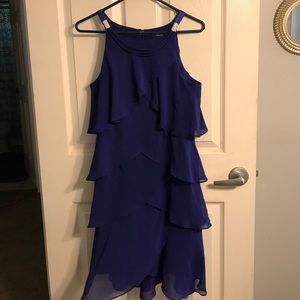 Blue dress