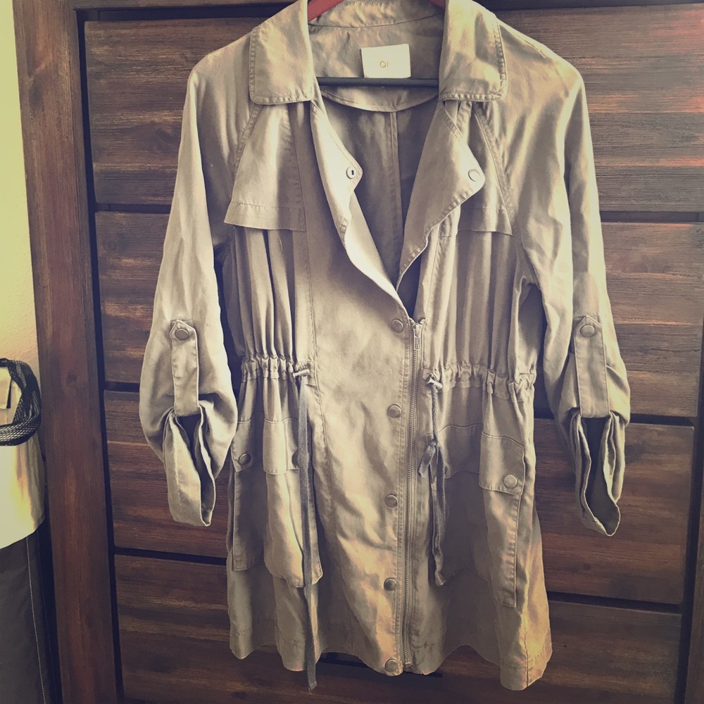Olive dressy Loft blazer