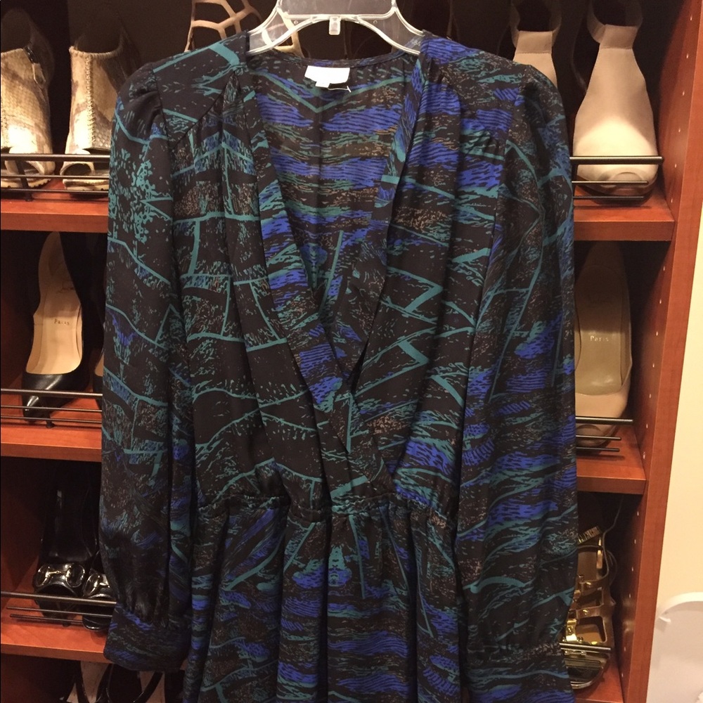 Parker Silk Wrap Dress