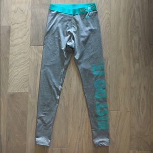 Nike Pro Dri-Fit JUST DO IT Leggings (Small)