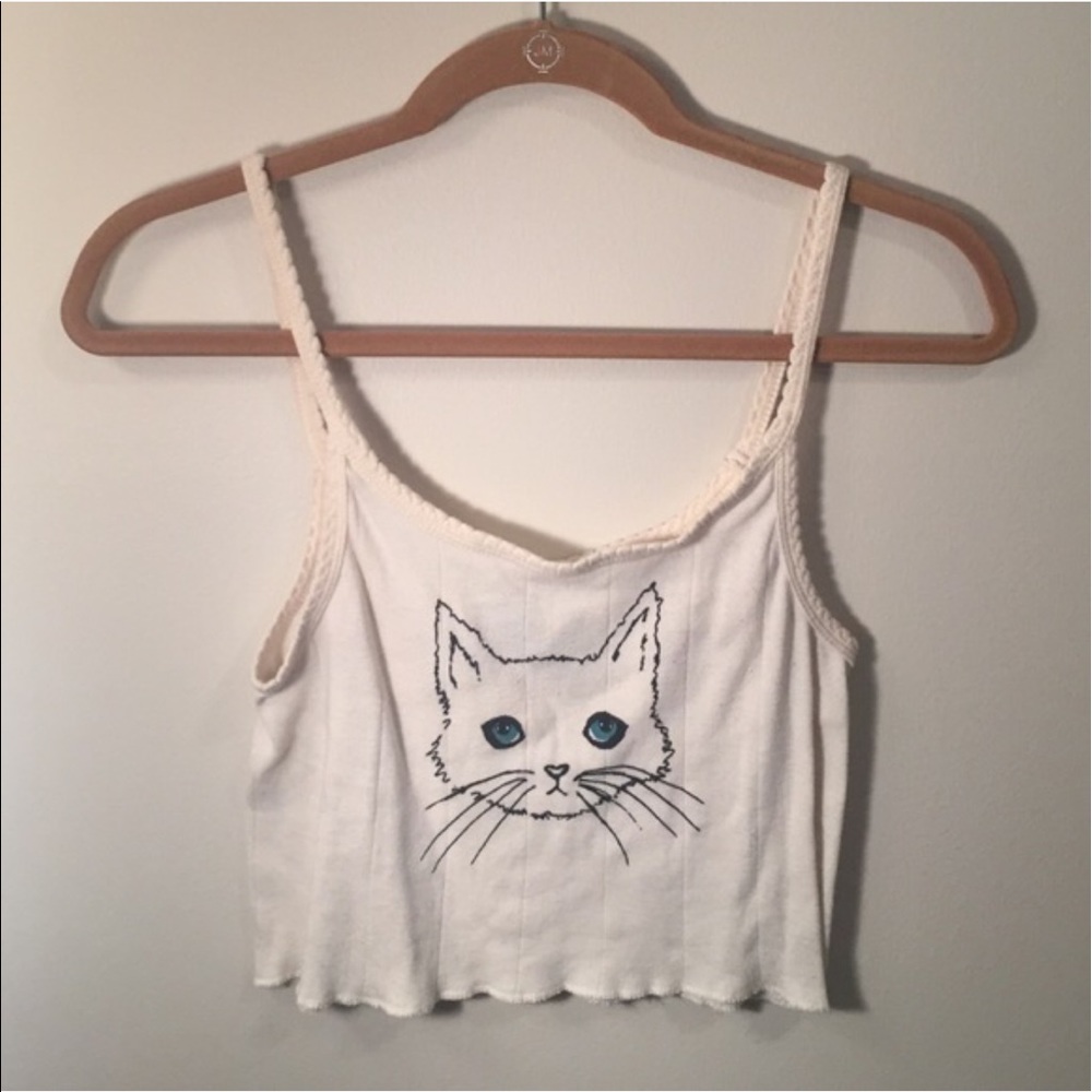 BDG cat crop top