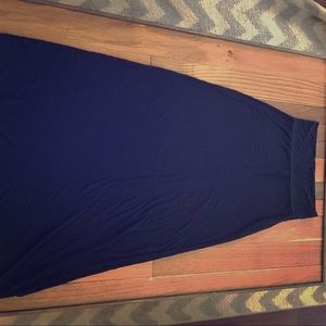 Charlotte Russe // black maxi skirt