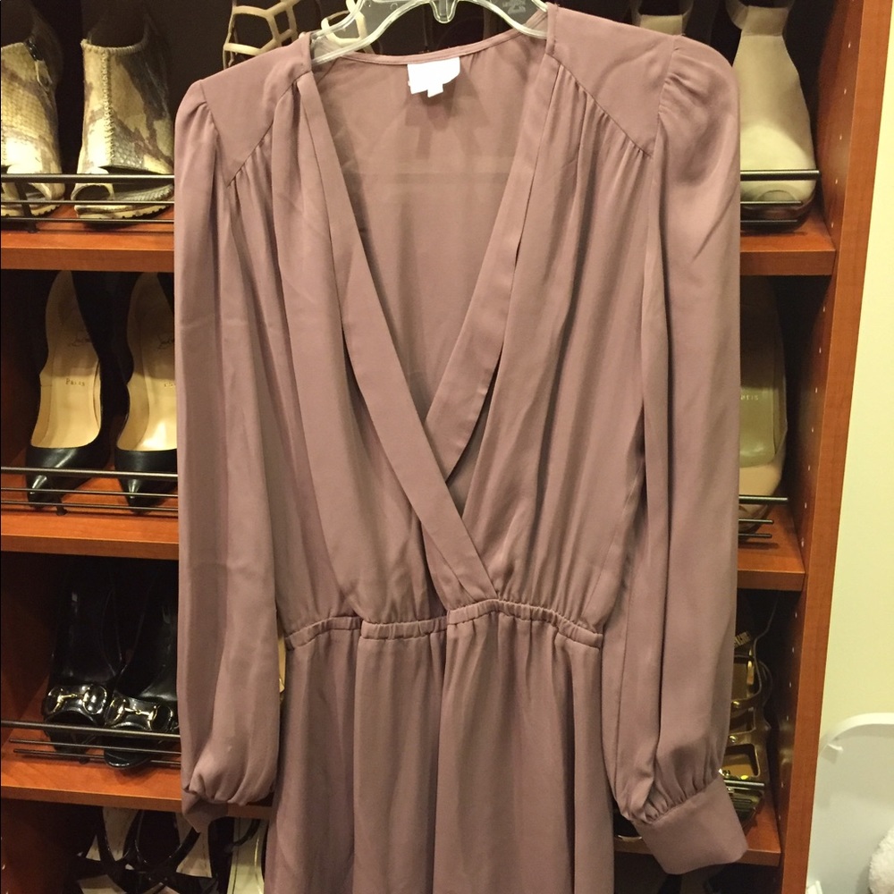 Parker Wrap Silk Dress