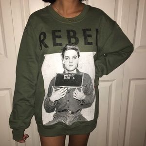 Elvis Presley Mugshot Pullover
