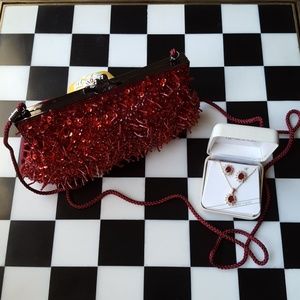 PURSE & EARRINGS SET