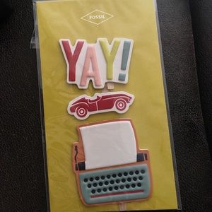 Fossil Purse Sticker Patches