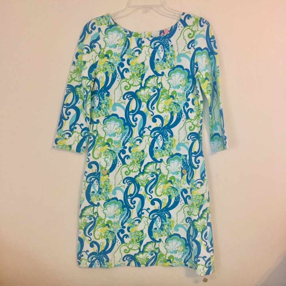 NWT Lilly Pulitzer Charlene Dress in Crystal Coast