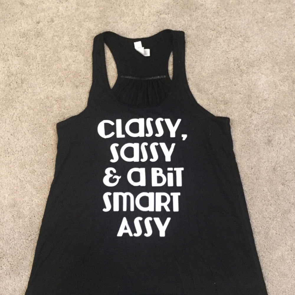 Blak workout tank