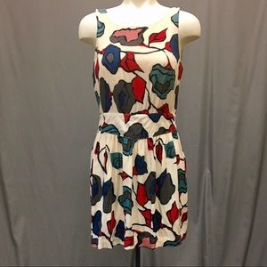 Cooperative Floral Fit and Flare Dress