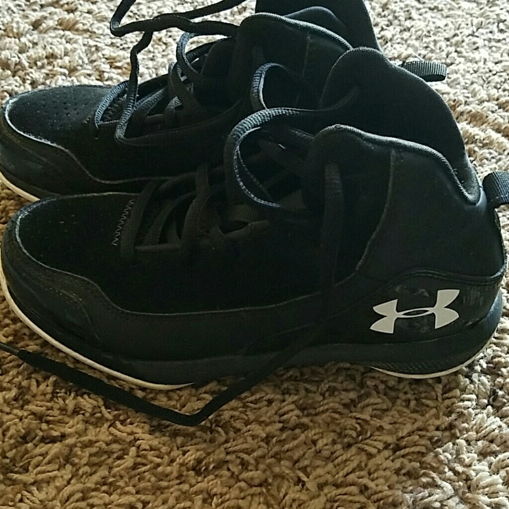 Boys Under Armour high tops