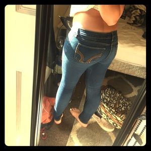 Hollister Blue Jeggings