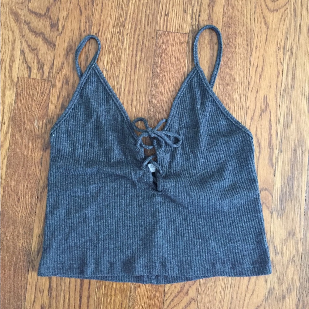 Brandy tie up tank top