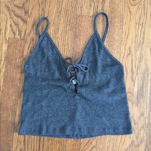 Brandy tie up tank top