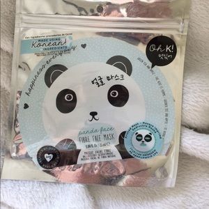 Panda face mask