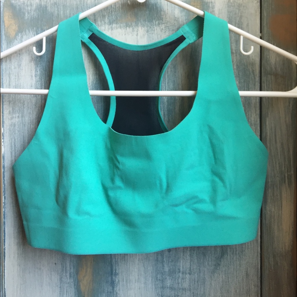 Lululemon- Teal Mesh Back Bra