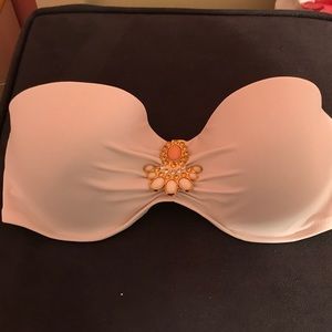 Victoria's Secret 34DD white swimsuit top
