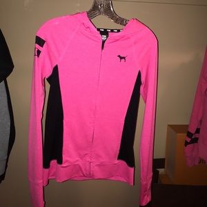 Jacket from pink