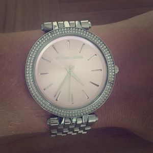 Silver Michael Kors watch