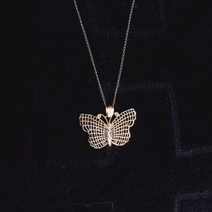 10k Solid Gold Butterfly 🦋 Necklace