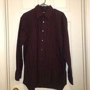 MENS HAGGAR DRESS SHIRT NO ITON!