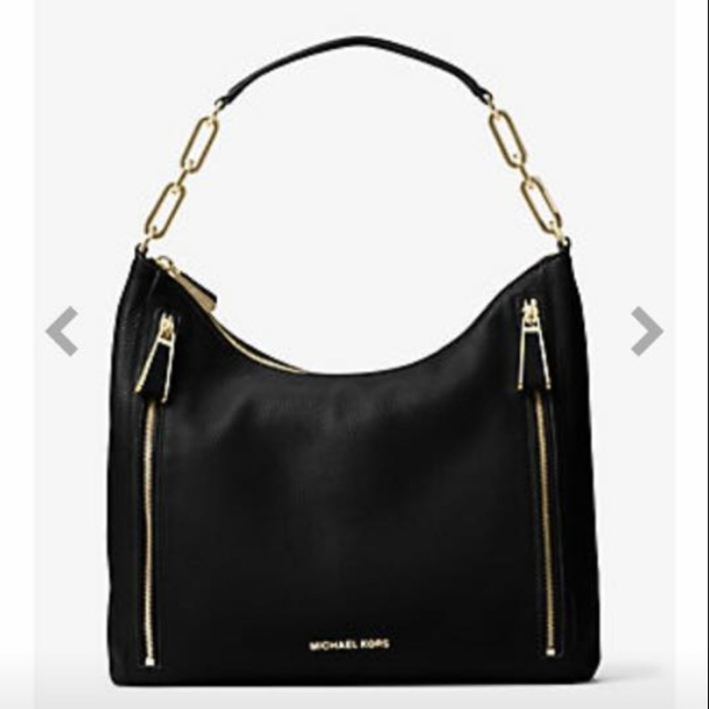 Michael Kors Large Matilda Leather Bag Black NWT