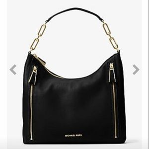 Michael Kors Large Matilda Leather Bag Black NWT