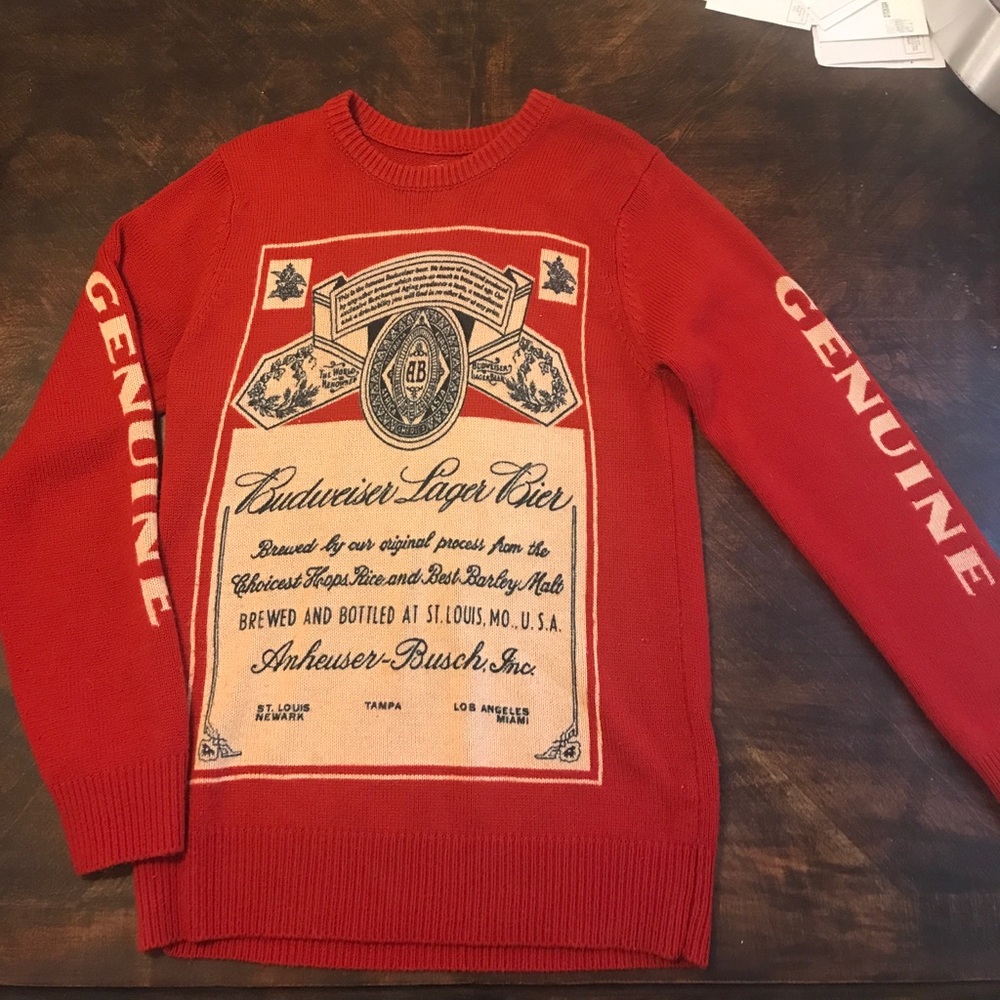 Budweiser Sweater