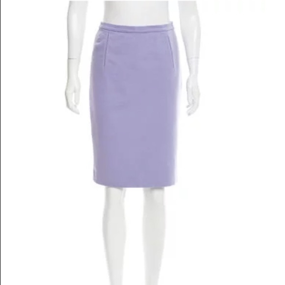 Diane Von Furstenburg Purple Kimmie Skirt
