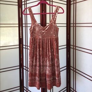 Free People Velvet Dress