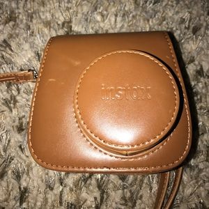 Leather instax mini 8 case