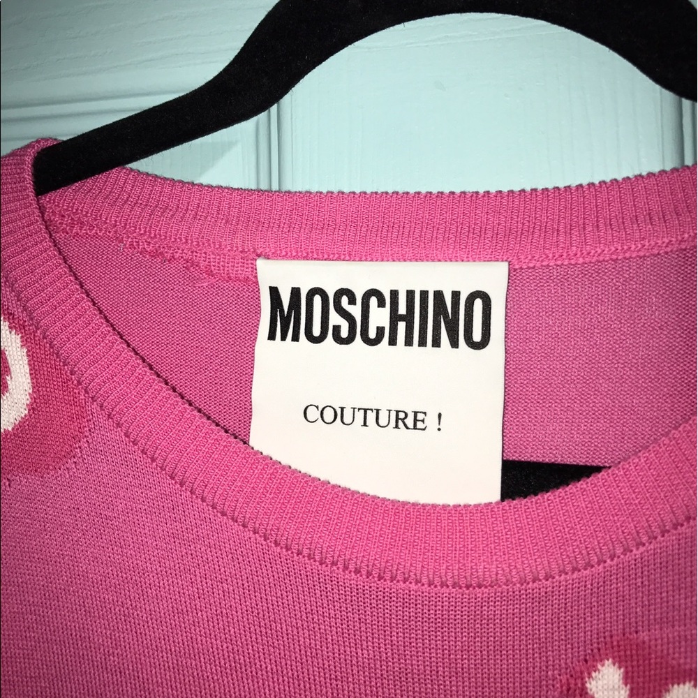 Moschino SS 15 Crop Sweater Barbie - Picture 2 of 2