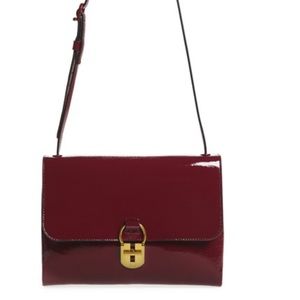 Tory Burch Patent Leather convertible shoulder bag