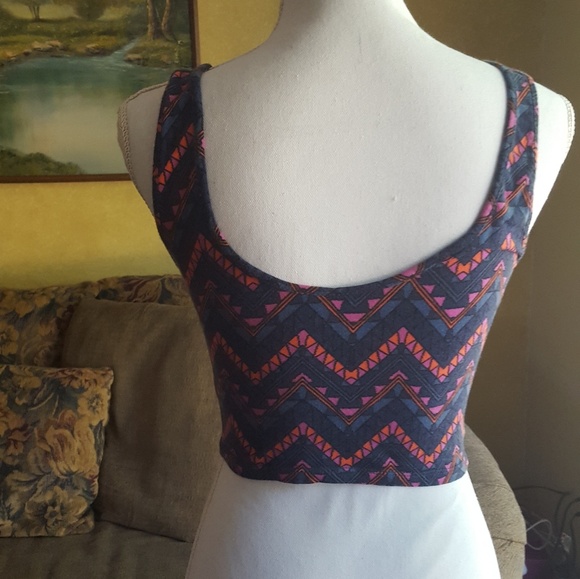 Cotton Stretchy Crop Top - Picture 2 of 3