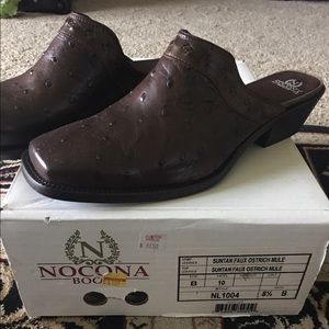 Ladies Nocona Mule boots