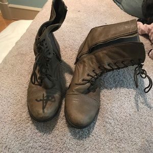 steve madden combat boots