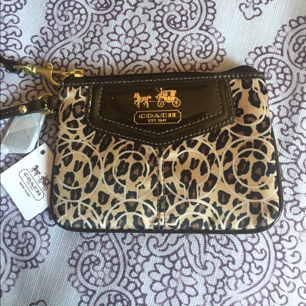 Coach wristlet