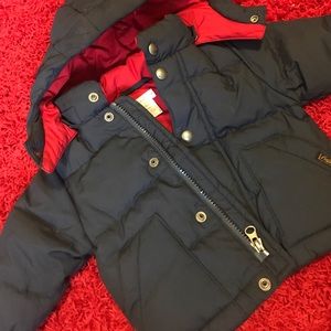 Boys Winter Puffy Coat with Hood