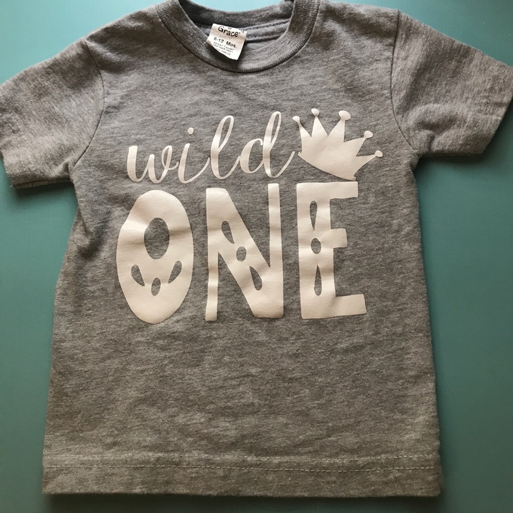 Gender neutral baby shirt