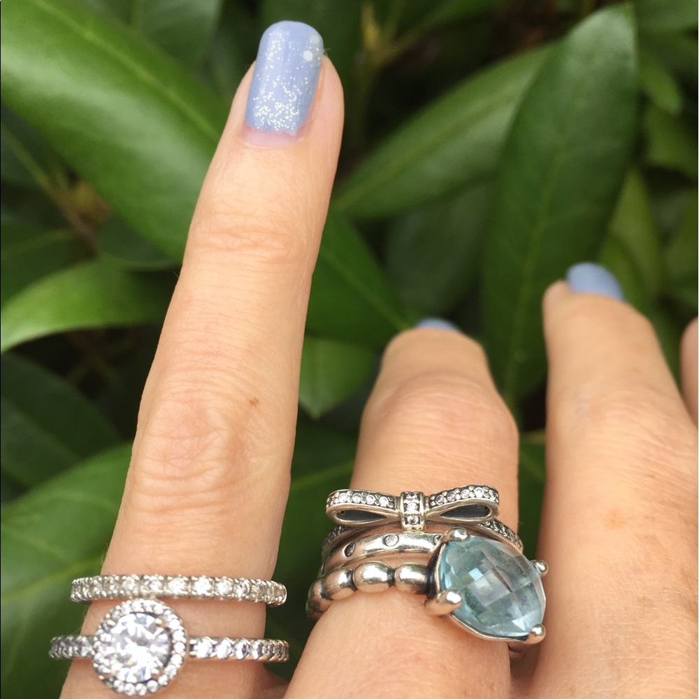 Authentic Pandora Bow Ring - Picture 7 of 8