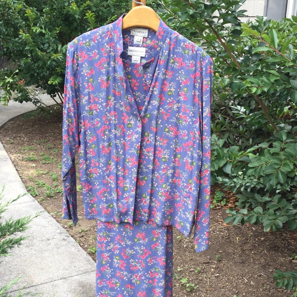 Coldwater Creek Midi Dress w Jacket