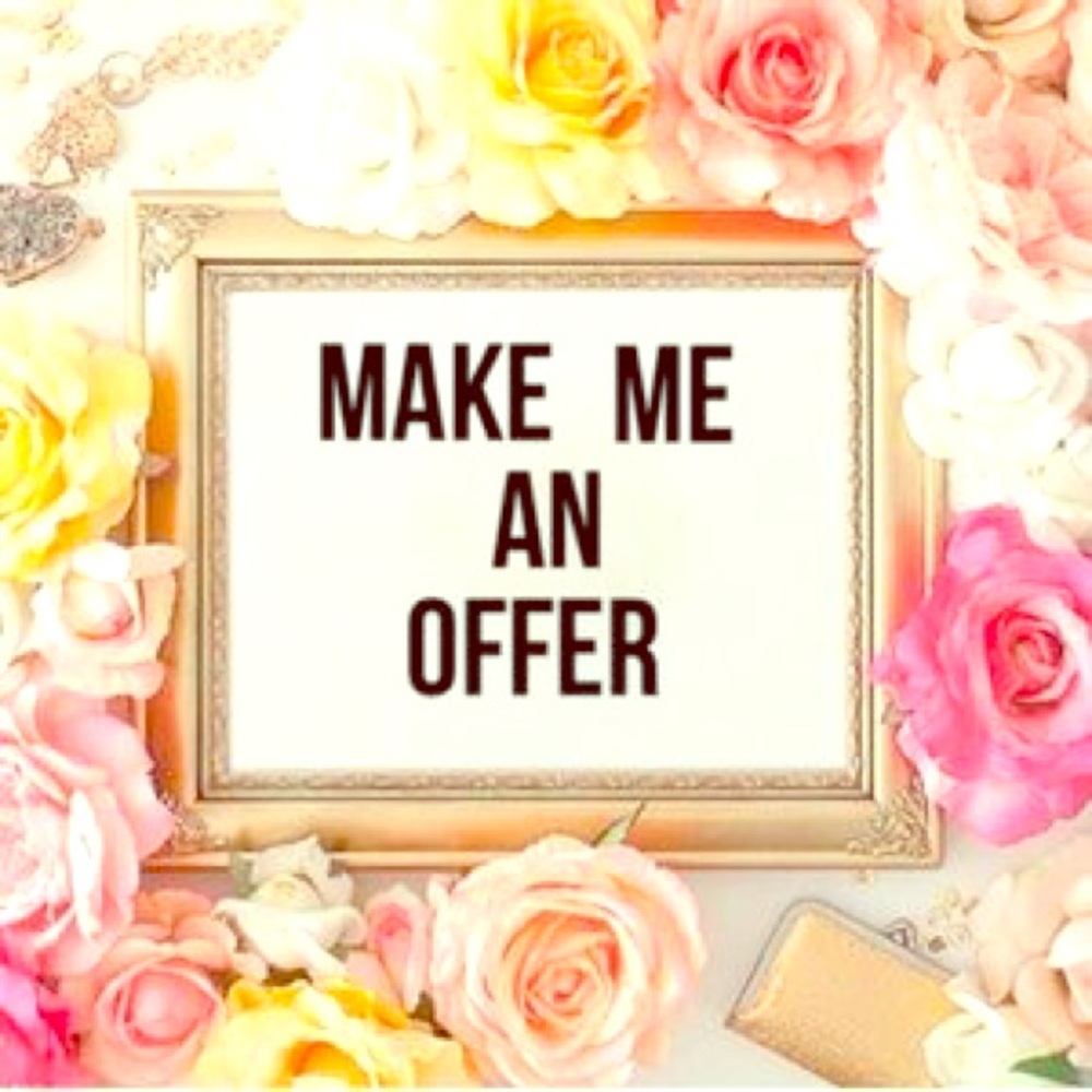 Offers are welcome!