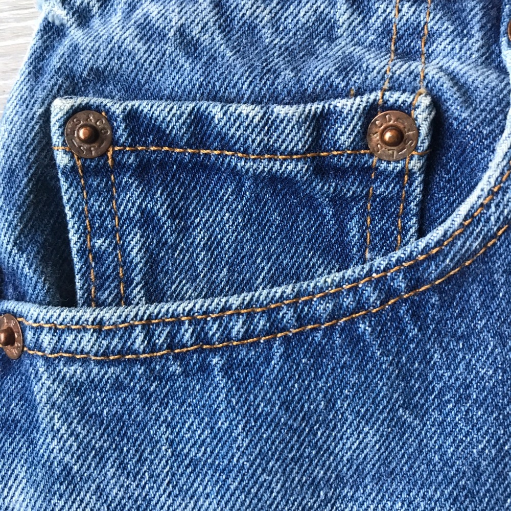 Levi's Vintage Button Fly Jean Skirt - Picture 8 of 8