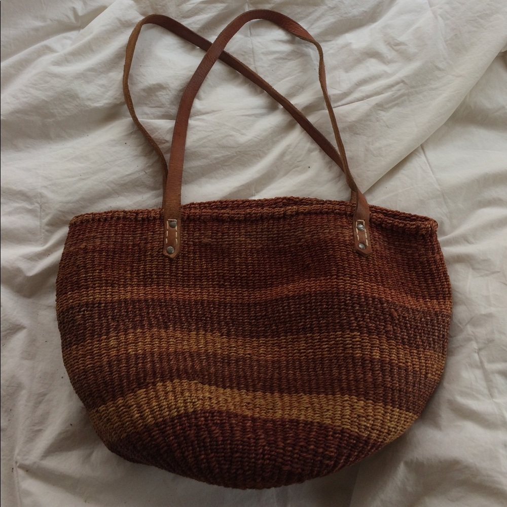 Wicker Basket Purse