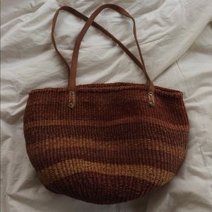 Wicker Basket Purse