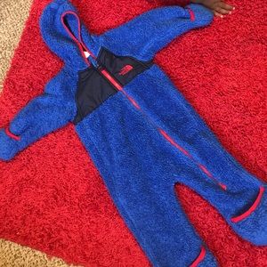 One Piece Baby Fleece Coat